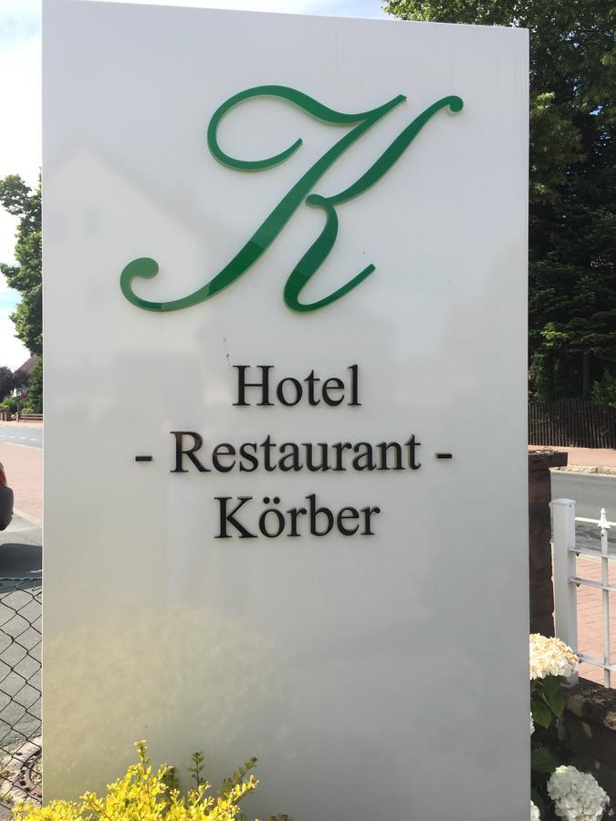 Hotel Restaurant Koerber Garbsen Esterno foto